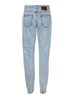 Noisy May NMJULY QUILTED MOM JEANS -Noisy May Clothing Shop 27023606 MediumBlueDenim 002