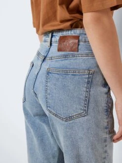 Noisy May NMJULY QUILTED MOM JEANS -Noisy May Clothing Shop 27023606 MediumBlueDenim 008