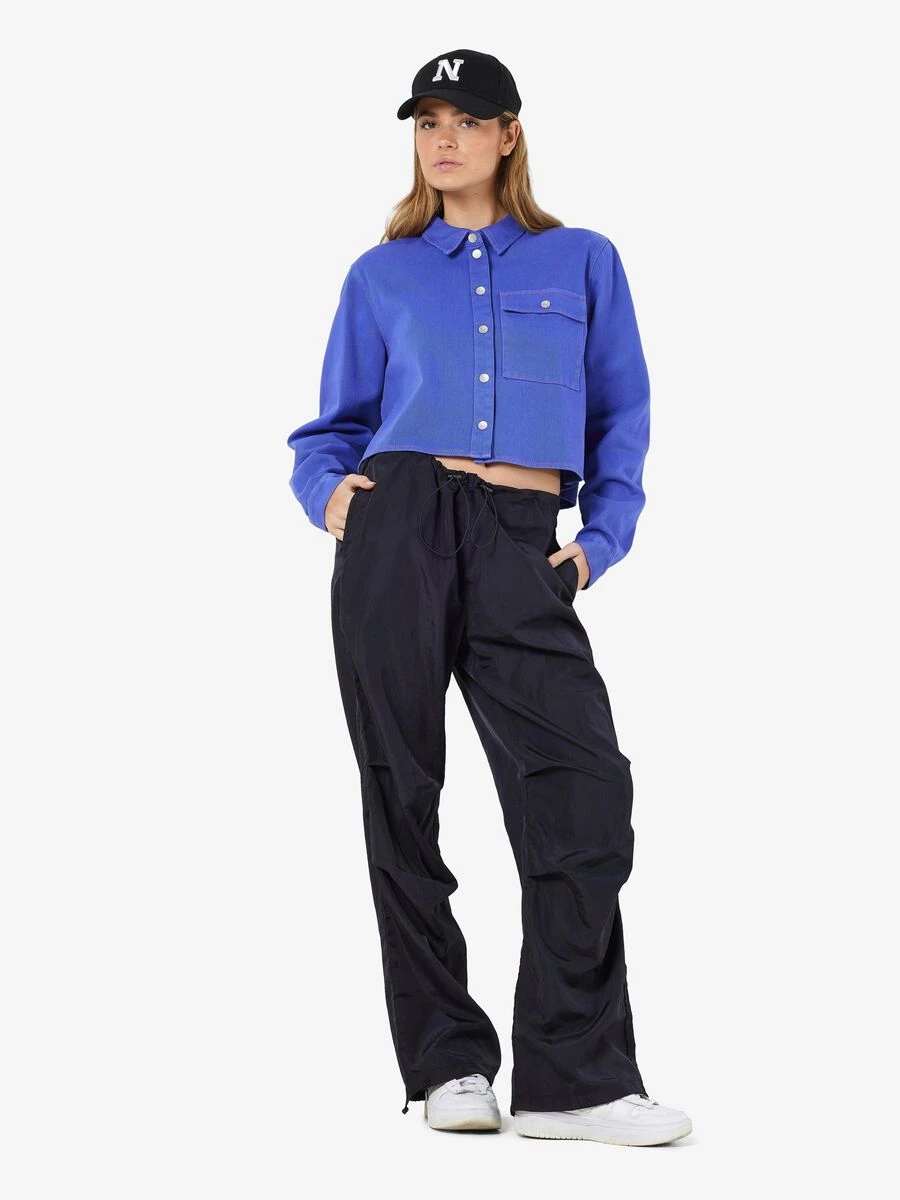 Noisy May CROPPED DENIM SHIRT 3 Noisy May CROPPED DENIM SHIRT