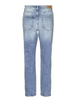 Noisy May NMMONI CROPPED STRAIGHT FIT JEANS 17 Noisy May NMMONI CROPPED STRAIGHT FIT JEANS -Noisy May Clothing Shop 27023701 LightBlueDenim 002