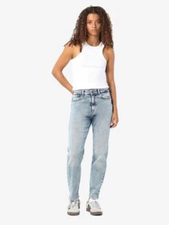 Noisy May NMMONI CROPPED STRAIGHT FIT JEANS 12 Noisy May NMMONI CROPPED STRAIGHT FIT JEANS -Noisy May Clothing Shop 27023701 LightBlueDenim 004