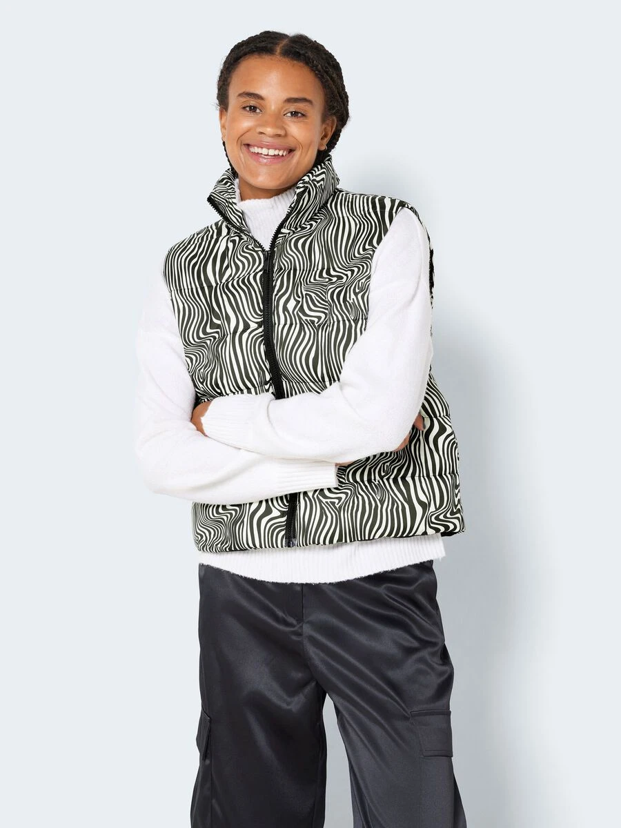 Noisy May ZEBRA GILET 4 Noisy May ZEBRA GILET - Image 2