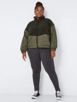 Noisy May CURVE TEDDY JACKET 10 Noisy May CURVE TEDDY JACKET -Noisy May Clothing Shop 27023842 Kalamata 004