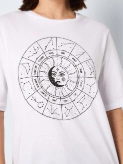 Noisy May LONG PRINT TOP 12 Noisy May LONG PRINT TOP -Noisy May Clothing Shop 27023848 BrightWhite 1005259 006