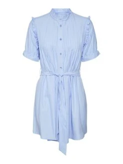 Noisy May SHORT SHIRT DRESS 13 Noisy May SHORT SHIRT DRESS -Noisy May Clothing Shop 27023861 Cerulean 001