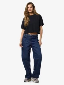 Noisy May SHORT SLEEVED SEMI CROPPED TOP 10 Noisy May SHORT SLEEVED SEMI CROPPED TOP -Noisy May Clothing Shop 27023863 Black 004