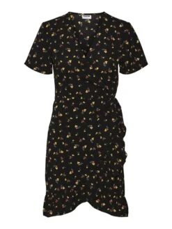 Noisy May SHORT WRAP DRESS -Noisy May Clothing Shop 27023869 Black 1000710 001