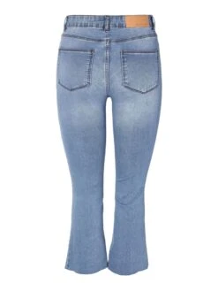 Noisy May NMSALLIE CROPPED FLARED JEANS 17 Noisy May NMSALLIE CROPPED FLARED JEANS -Noisy May Clothing Shop 27024232 LightBlueDenim 002