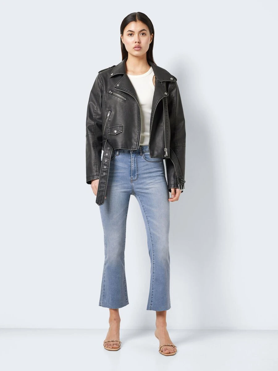 Noisy May NMSALLIE CROPPED FLARED JEANS 3 Noisy May NMSALLIE CROPPED FLARED JEANS