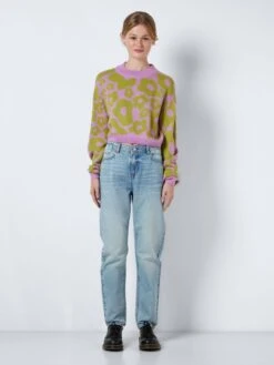 Noisy May SHORT KNITTED PULLOVER 10 Noisy May SHORT KNITTED PULLOVER -Noisy May Clothing Shop 27024239 Orchid 1015164 004