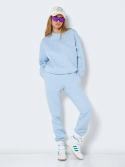 Noisy May COLOURED SWEATPANTS -Noisy May Clothing Shop 27024334 Cerulean 1011480 004