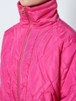 Noisy May SHORT QUILTED JACKET -Noisy May Clothing Shop 27024348 PinkYarrow 006