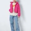 Noisy May SHORT QUILTED JACKET -Noisy May Clothing Shop 27024348 PinkYarrow 007
