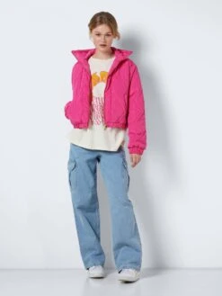 Noisy May SHORT QUILTED JACKET