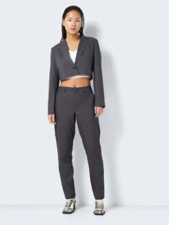 Noisy May COLOURED TROUSERS 10 Noisy May COLOURED TROUSERS -Noisy May Clothing Shop 27024392 MediumGreyMelange 004