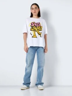 Noisy May OVERSIZE T-SHIRT 10 Noisy May OVERSIZE T-SHIRT -Noisy May Clothing Shop 27024415 BrightWhite 1020466 004