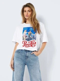 Noisy May PEPSI T-SHIRT -Noisy May Clothing Shop 27024476 BrightWhite 1016901 003