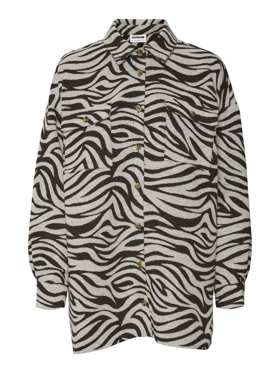 Noisy May LOOSE FIT ZEBRA SHIRT 8 Noisy May LOOSE FIT ZEBRA SHIRT - Image 6