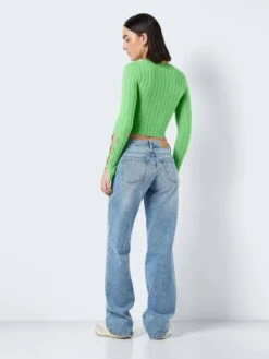 Noisy May LONG SLEEVED CUT-OUT TOP 12 Noisy May LONG SLEEVED CUT-OUT TOP -Noisy May Clothing Shop 27024576 AbsintheGreen 005
