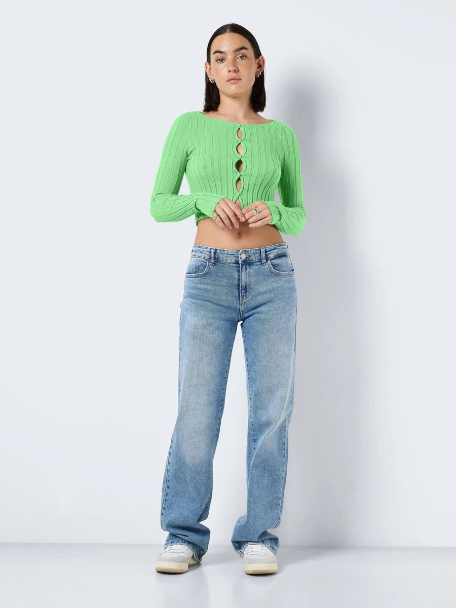 Noisy May KNITTED CUT-OUT CARDIGAN 5 Noisy May KNITTED CUT-OUT CARDIGAN - Image 3