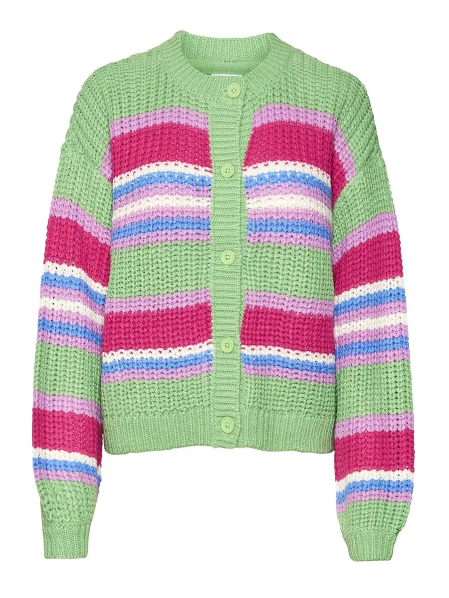 Noisy May STRIPED KNITTED CARDIGAN 8 Noisy May STRIPED KNITTED CARDIGAN - Image 6