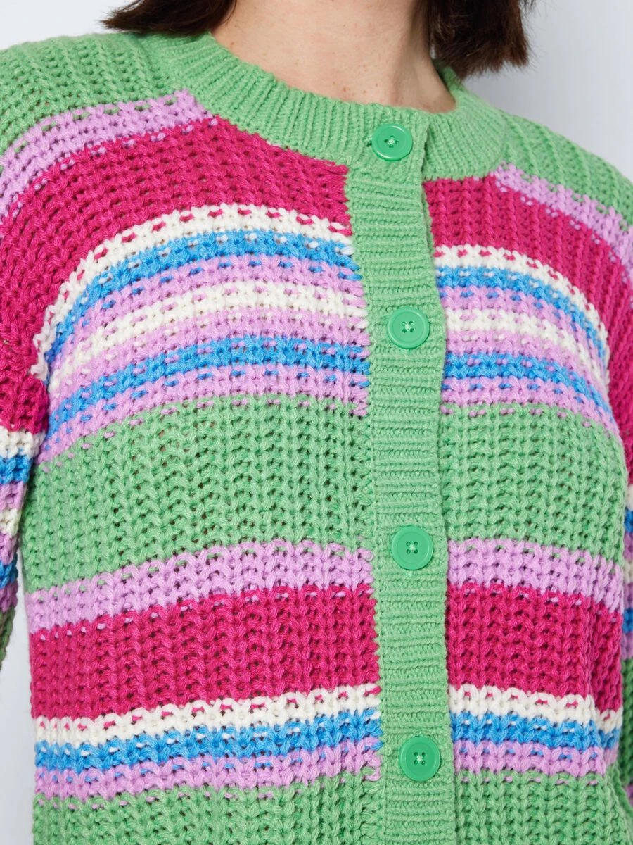 Noisy May STRIPED KNITTED CARDIGAN 7 Noisy May STRIPED KNITTED CARDIGAN - Image 5
