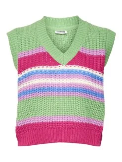 Noisy May MULTI-COLOURED KNITTED TOP -Noisy May Clothing Shop 27024608 AbsintheGreen 1014422 001