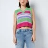 Noisy May MULTI-COLOURED KNITTED TOP 1 Noisy May MULTI-COLOURED KNITTED TOP -Noisy May Clothing Shop 27024608 AbsintheGreen 1014422 007