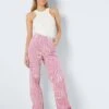 Noisy May NMDREW PRINTET HIGH WAISTED JEANS 1 Noisy May NMDREW PRINTET HIGH WAISTED JEANS -Noisy May Clothing Shop 27024640 BrazzilianSand 1016341 007