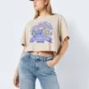 Noisy May CROPPED PRINT TOP 2 Noisy May CROPPED PRINT TOP -Noisy May Clothing Shop 27024746 Humus 1018880 007