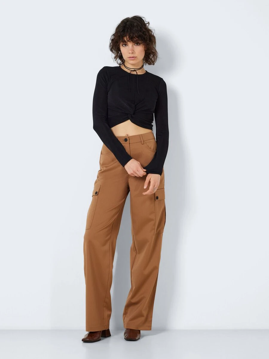 Noisy May LONG SLEEVED KNOT DETAIL TOP 5 Noisy May LONG SLEEVED KNOT DETAIL TOP - Image 3