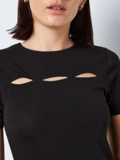 Noisy May SHORT CUT-OUT DRESS -Noisy May Clothing Shop 27024902 Black 006