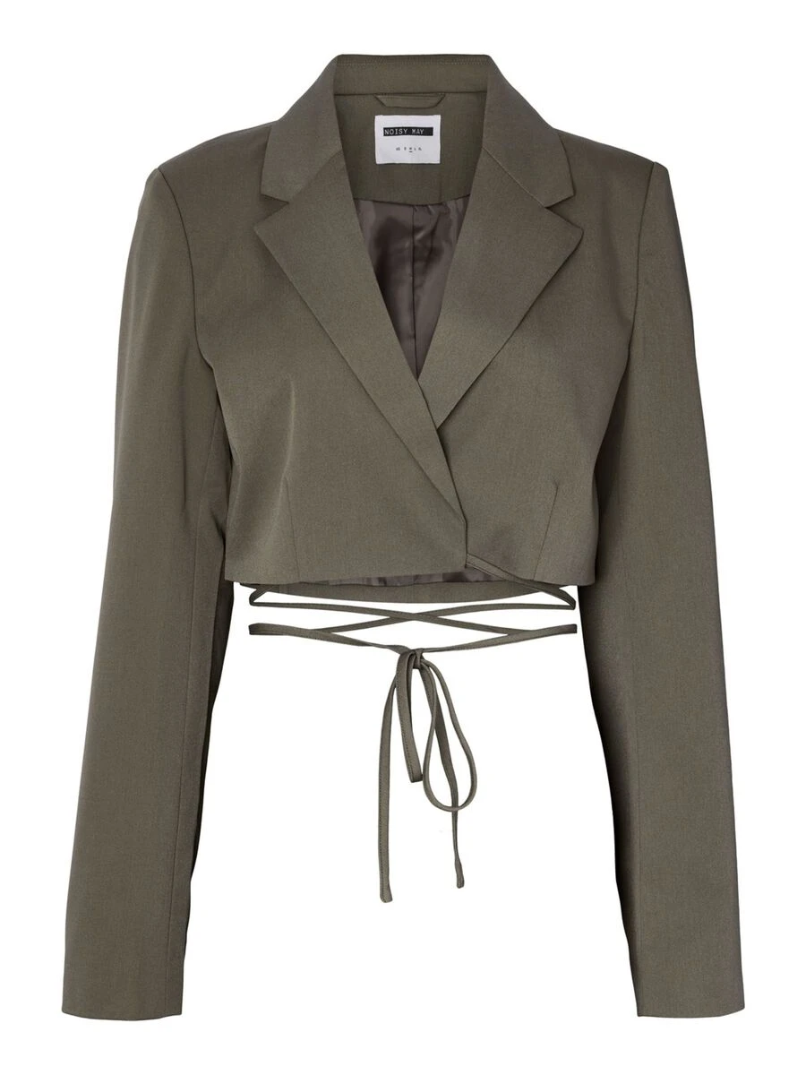 Noisy May CROPPED TIE STRING BLAZER 8 Noisy May CROPPED TIE STRING BLAZER - Image 6