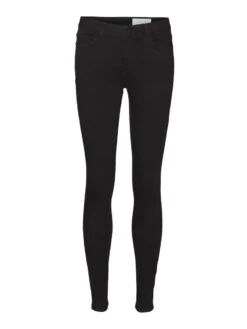 Noisy May NMBILLIE NORMAL WAISTED SKINNY FIT JEANS 16 Noisy May NMBILLIE NORMAL WAISTED SKINNY FIT JEANS -Noisy May Clothing Shop 27024947 Black 001