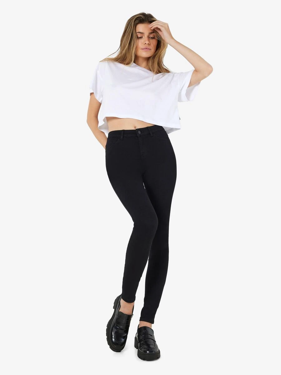 Noisy May NMBILLIE NORMAL WAISTED SKINNY FIT JEANS 5 Noisy May NMBILLIE NORMAL WAISTED SKINNY FIT JEANS - Image 3