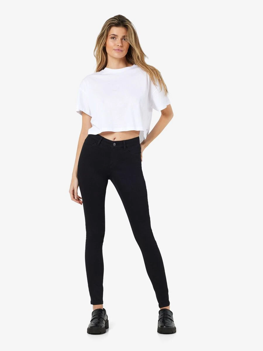 Noisy May NMBILLIE NORMAL WAISTED SKINNY FIT JEANS 3 Noisy May NMBILLIE NORMAL WAISTED SKINNY FIT JEANS