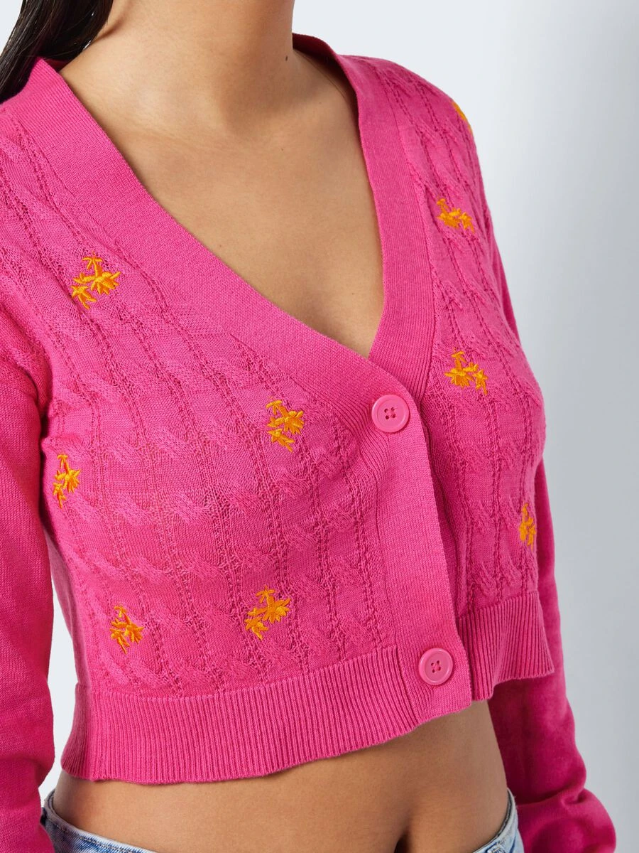Noisy May EMBROIDERED CARDIGAN 7 Noisy May EMBROIDERED CARDIGAN - Image 5