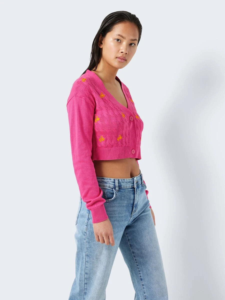 Noisy May EMBROIDERED CARDIGAN 3 Noisy May EMBROIDERED CARDIGAN