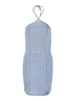 Noisy May HALTERNECK DENIM DRESS 13 Noisy May HALTERNECK DENIM DRESS -Noisy May Clothing Shop 27025135 LightBlueDenim 001