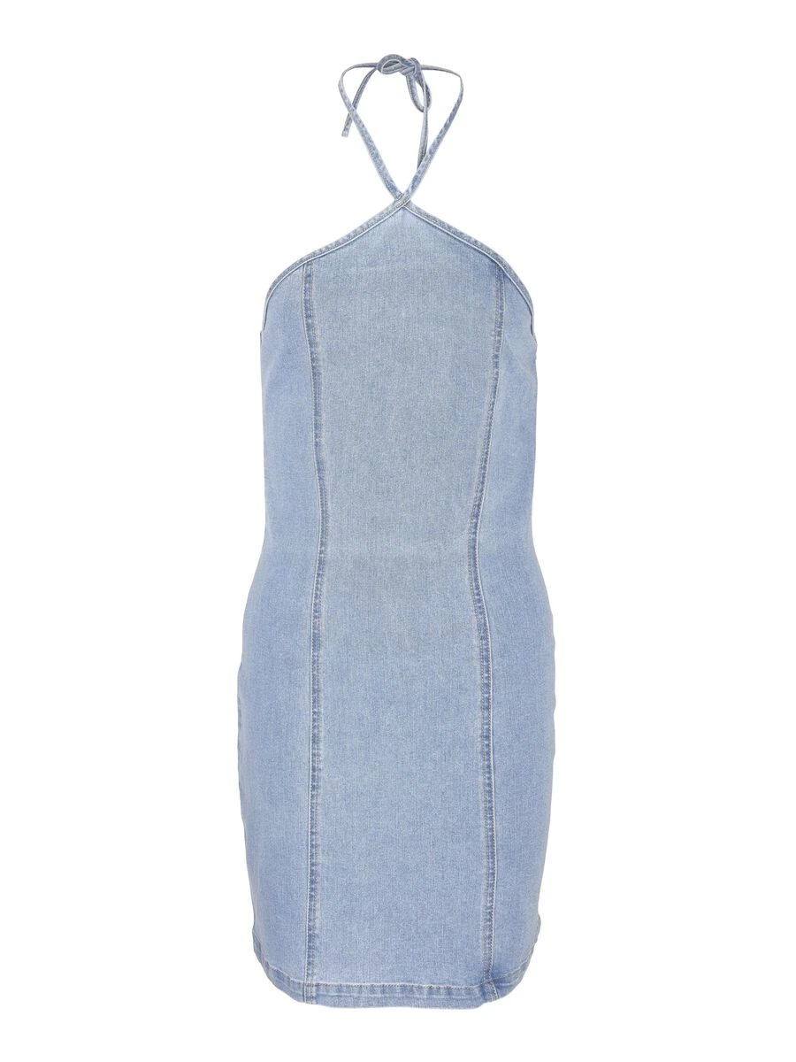 Noisy May HALTERNECK DENIM DRESS 8 Noisy May HALTERNECK DENIM DRESS - Image 6