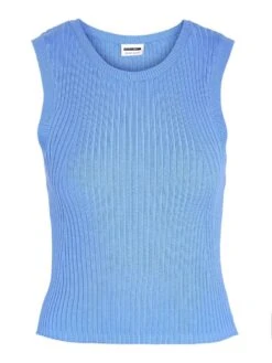 Noisy May SLEEVELESS KNITTED TOP 13 Noisy May SLEEVELESS KNITTED TOP -Noisy May Clothing Shop 27025179 AzureBlue 1023352 001