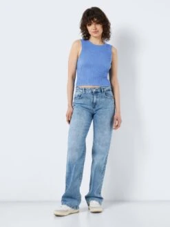 Noisy May SLEEVELESS KNITTED TOP 10 Noisy May SLEEVELESS KNITTED TOP -Noisy May Clothing Shop 27025179 AzureBlue 1023352 004