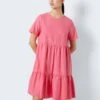 Noisy May SHORT TIERED DRESS -Noisy May Clothing Shop 27025216 SunKissedCoral 007
