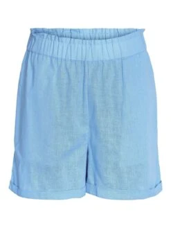 Noisy May HIGH WAISTED SHORTS -Noisy May Clothing Shop 27025327 AzureBlue 001