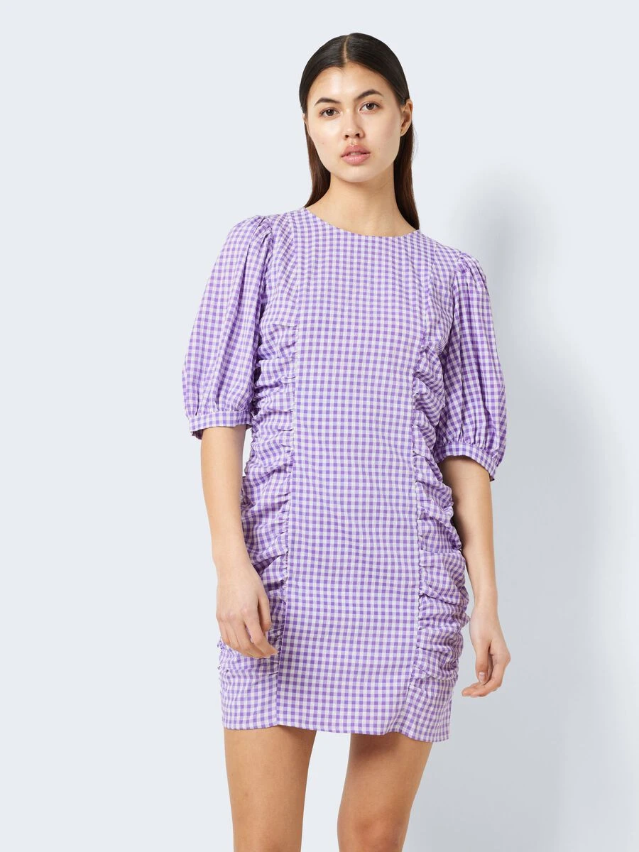 Noisy May SHORT CHEQUERED DRESS 4 Noisy May SHORT CHEQUERED DRESS - Image 2