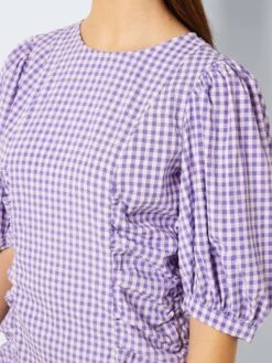 Noisy May SHORT CHEQUERED DRESS 12 Noisy May SHORT CHEQUERED DRESS -Noisy May Clothing Shop 27025420 LilacBreeze 1029647 006