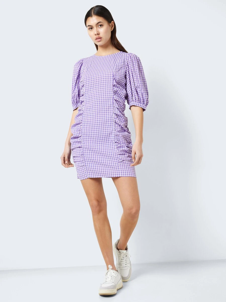 Noisy May SHORT CHEQUERED DRESS 3 Noisy May SHORT CHEQUERED DRESS