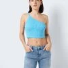 Noisy May CROPPED ONE SHOULDER TOP 2 Noisy May CROPPED ONE SHOULDER TOP -Noisy May Clothing Shop 27025429 BonnieBlue 007