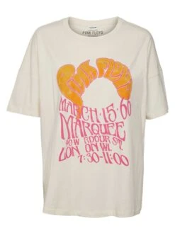 Noisy May CURVE PINK FLOYD TOP -Noisy May Clothing Shop 27025529 PearledIvory 1030216 001