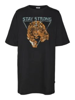 Noisy May CURVE LONG TOP -Noisy May Clothing Shop 27025535 Black 1030225 001